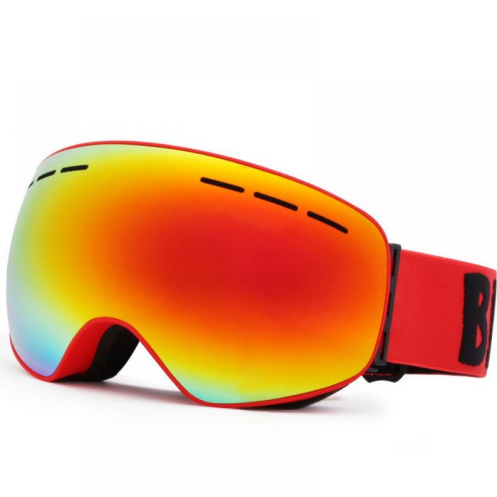 Ski Goggles PRO Frameless, Interchangeable Lens 100 UV400 Protection