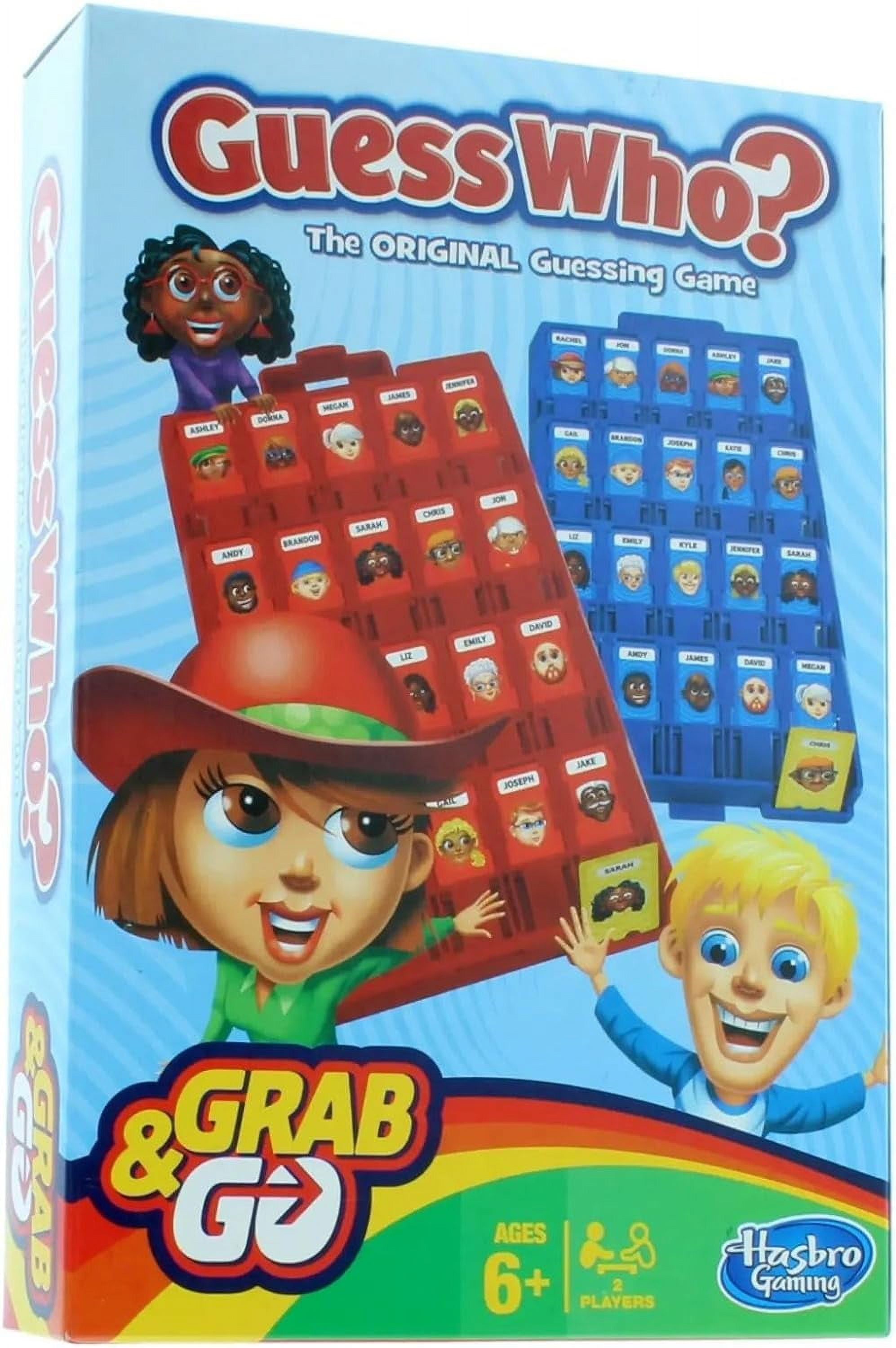 Hasbro Guess Who? Grab and Go 2-Pack Board Game, Ages 6 and Up, 2