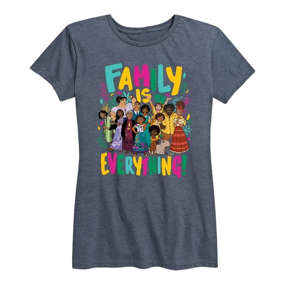 Disney's Encanto - Family Is Everything - Women's Short Sleeve Graphic T-Shirt