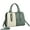 Green, variant on Small Satchel Purses for Women Top Handle Shoulder Tote Bag Trendy Crossbody Clutch Handbag