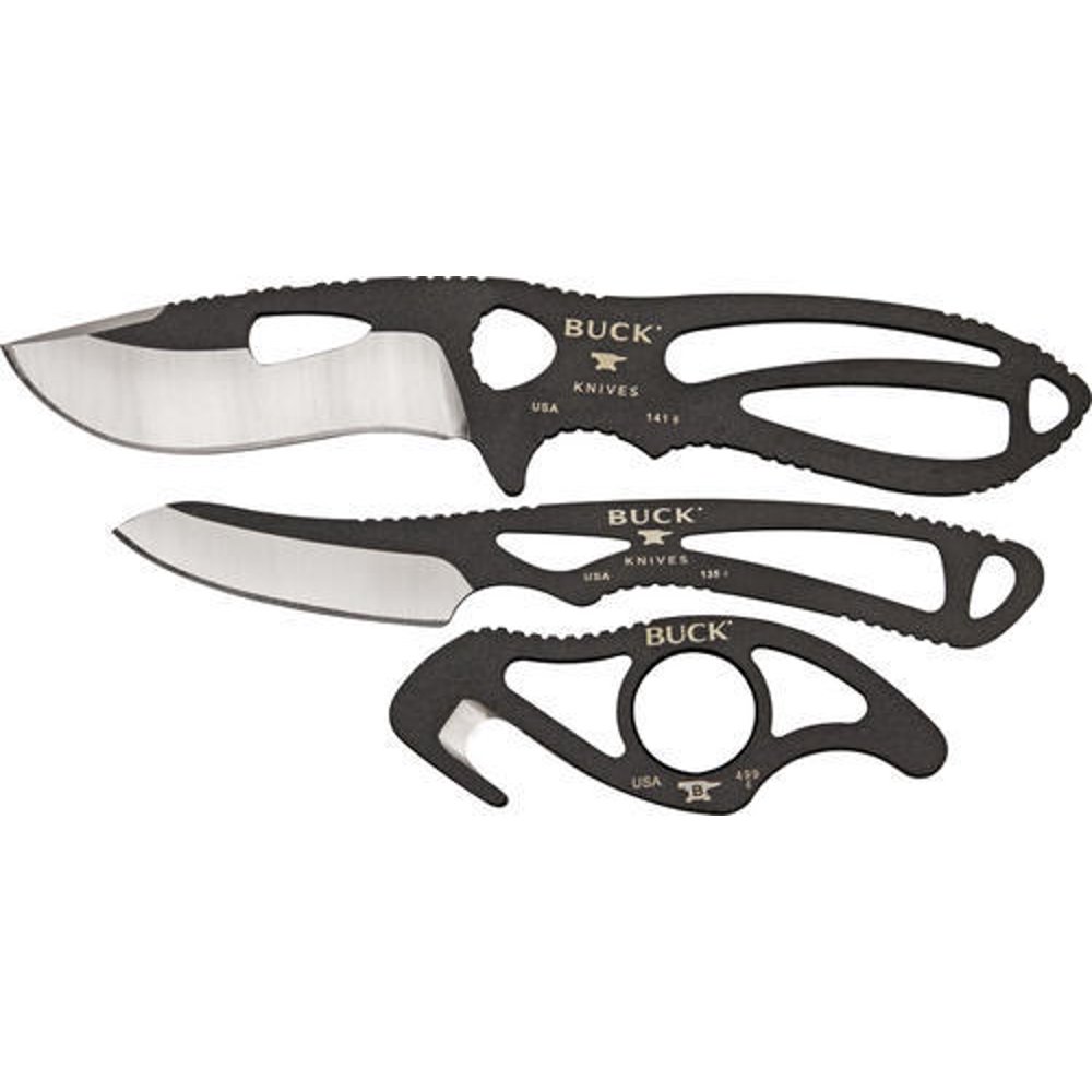 Buck 141 Paklite Field Master Knife With Black Traction Coat Walmart