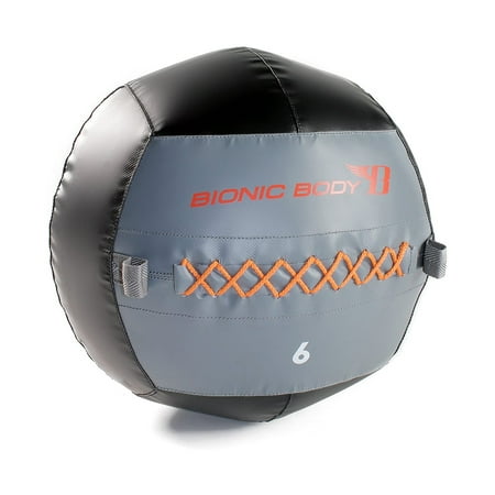 Bionic Body 6 Lb Medicine Ball Full Body Strength Training Fitness Weight