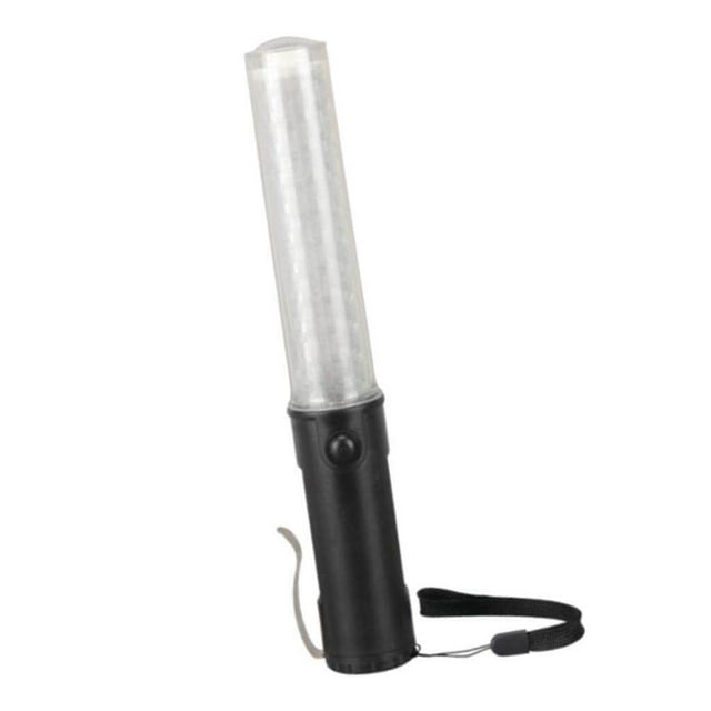 26cm 4 Mode Traffic Baton Baton Traffic Wand Wand Traffic Baton Led Light Traffic Wand Stick LED Warning Torch Flashlight White