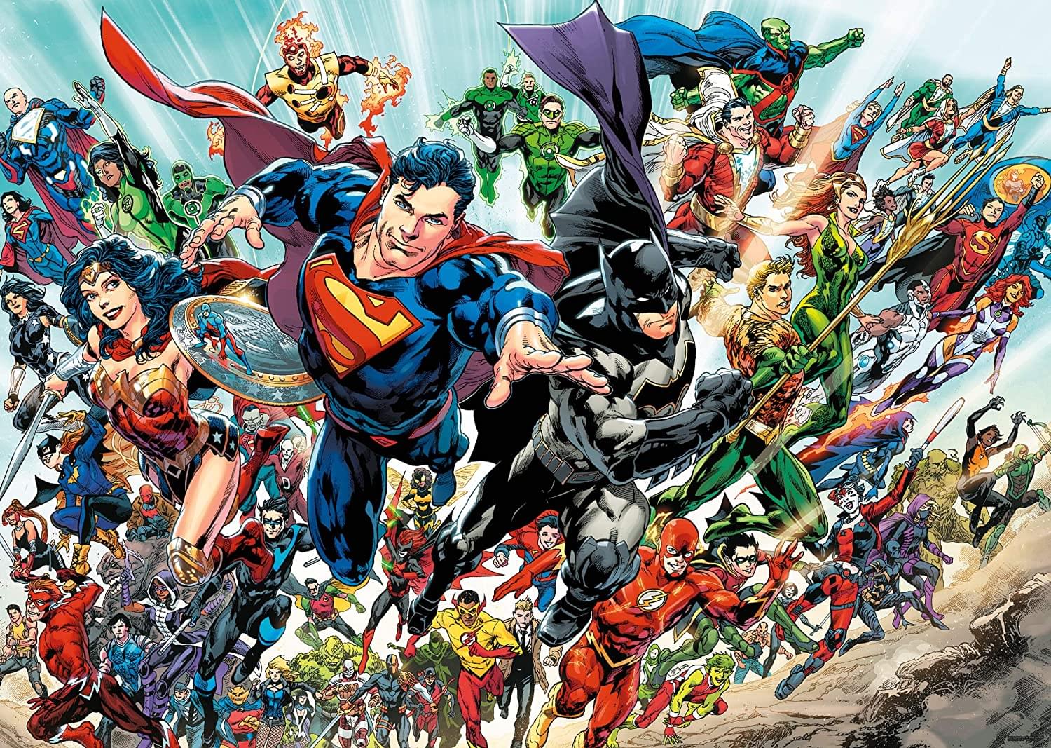 DC Comics Cast 3000 Piece Jigsaw Puzzle