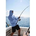thumbnail image 3 of COOFANDY Mens UPF 50+ Hoodie Shirts Long Sleeve Sun Protection Fishing Shirt Swim Beach UV SPF Summer Quick Dry Rash Guard, 3 of 6