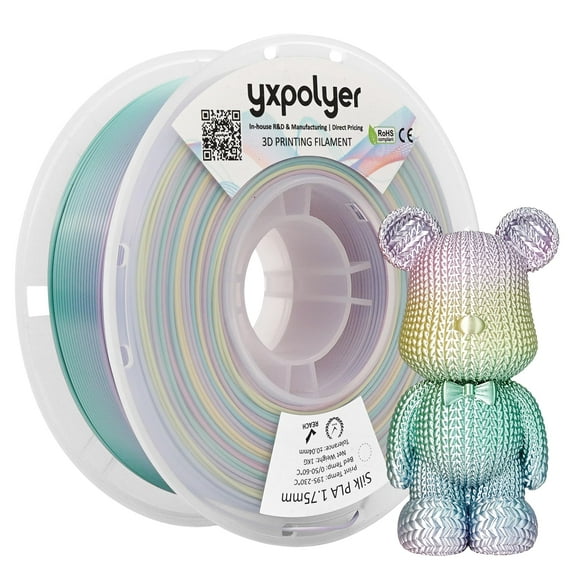 Filamento para impresora 3D YXPOLYER PLA Premium 1,75 mm 1 kg