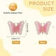 thumbnail image 2 of Parches de Mariposa Uxcell para Planchar, Parché Bordado para Coser para Reparación de Mochilas, Ropa, Zapatos Rosa, 2 of 6
