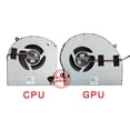 thumbnail image 1 of New CPU GPU Cooling Fans For DELL Alienware 17 R4 17 R5 P31E 17-R4 Laptop MG75090V1-C060-S9A MG75090V1-C070-S9A 1 set, 1 of 3