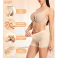 thumbnail image 4 of HSHDLDF Womens Seamless Butt Lifter Padded Lace Panties Enhancer Underwear, 4 of 6