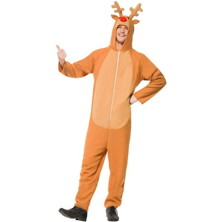 Red Nosed Reindeer Adult Costume