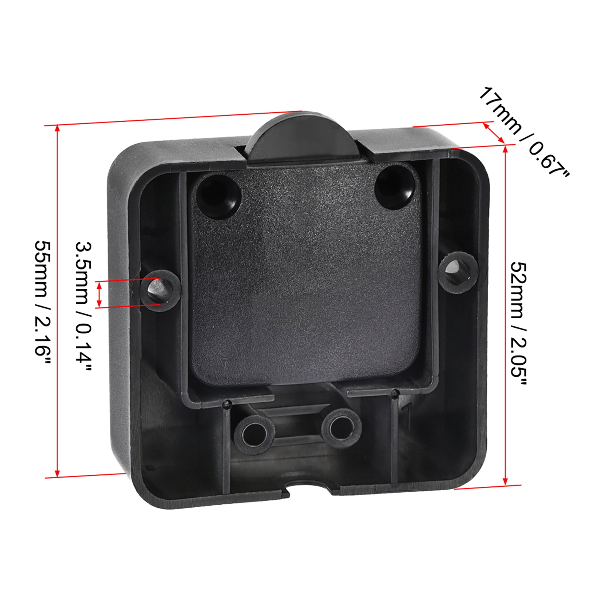 Details about   Wardrobe Door Light Switch Momentary Normally Closed 110-250V 2A Black 2 Pcs 