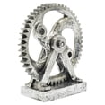 thumbnail image 6 of Adam & Friends Home Decor Calera Gear Sculpture | 1-Piece | Antique Brass, 6 of 6