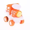 thumbnail image 3 of Coche de prensa y accionado por fricción, juguete para niños de tren rodante de 360  degree naranja, 3 of 9