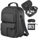 thumbnail image 1 of Funda de transporte FOREGOER para auriculares Oculus Quest 2 VR negra, 1 of 7