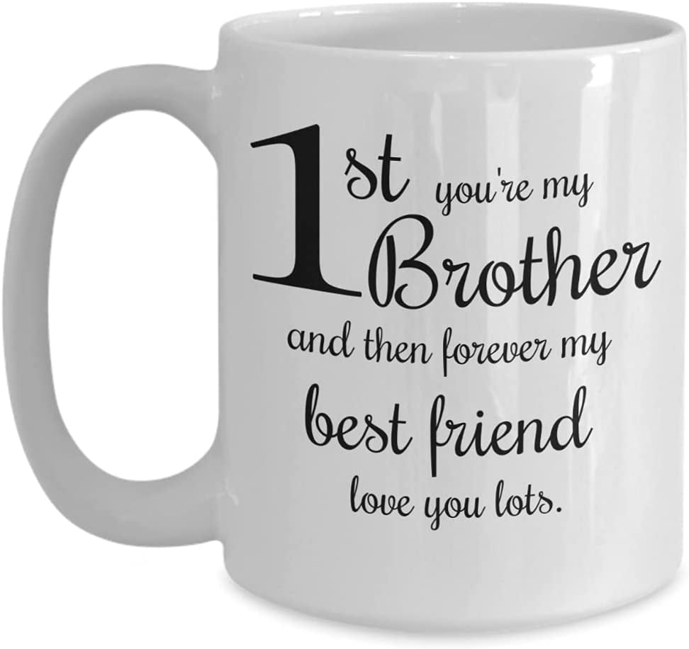 Best Friend Mom Dad Brother Gifts, Sibling Coffee Mug, Step Brother