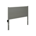 thumbnail image 2 of AFI NoHo Modern Panel Wood Headboard, Queen, Grey, 2 of 6