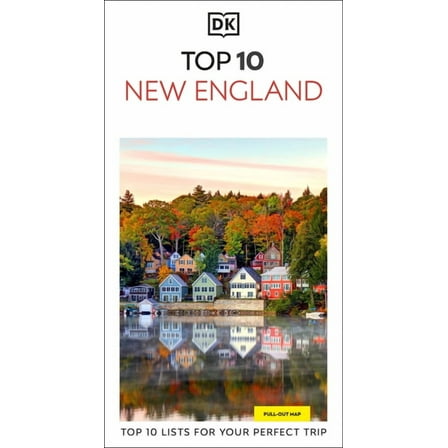 Pocket Travel Guide DK Top 10 New England, (Paperback)