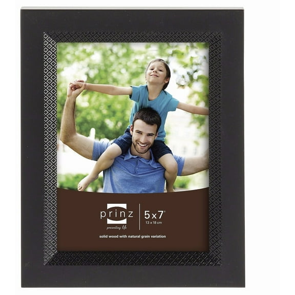 MONTEREY Black Pine Wood Frame by Prinz - 5x7