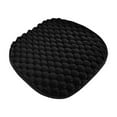 thumbnail image 2 of Todaioua Car Front Seat Cushion, Soft Warm Faux Fur Winter Auto Seat Cover, Fluffy Plush Vehicle Seat Protector Pad, Car Accessories for Home and Office Chair (Black), 2 of 6