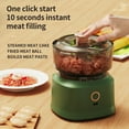 thumbnail image 2 of Electric garlic mincer meat grinder USB rechargeable vegetable onion chopper small electric food processor, 2 of 5