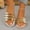 White, variant on Eltusu Women Flat Slide Sandals, Summer Slip On Open Toe Fashion Beach Sandals Shoes Black Size 7