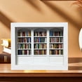 thumbnail image 7 of Anxiety Bookshelf Miniature Library with 200Pcs Mini Book Shake Away Your Anxiety Wooden Bookshelf Sensory Toy for Home Office Decor, 7 of 7