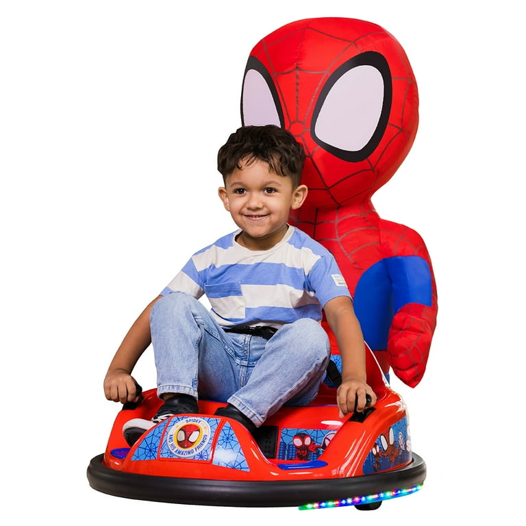 6V Spiderman ImaginAir Rider, Battery Powered Bumper Car Ride-on, by Flybar, 1 Each