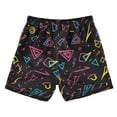 thumbnail image 7 of FORMRS Boys Swim Trunks Quick Dry Mesh Liner Boardshorts Sizes XS-XL, Black Neon Lightning, 7 of 7