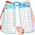 thumbnail image 1 of Large-sized flashcards with illustrations, an educational multiplication learning tool suitable for classroom and home use.,A-multiplication, 1 of 5