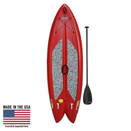 Lifetime Freestyle XL 98 Red Stand-Up Paddleboard (Paddle Included), (Best Rated Paddle Boards)