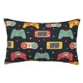 thumbnail image 1 of Kdxio Retro Video Game Print Pillow Covers Rectangle Bedroom Decor 16"x24", 1 of 6