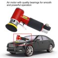 thumbnail image 3 of 2'' 3'' Mini Orbital Air Sander Kit car Buffer Dual Action Orbital Polisher, 3 of 12