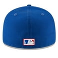 thumbnail image 4 of Men's New Era Blue Texas Rangers Cooperstown Collection Wool 59FIFTY Fitted Hat, 4 of 6
