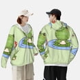thumbnail image 4 of Lsque Frog Amanita Mushroom UPF 50+ Lightweight Sun Protection Men's Women's Long Sleeve Shirt, Hoodie Performance -Small, 4 of 9