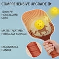 thumbnail image 2 of Pickleball Paddles Set Of 2, Fiberglass Surface, West & Cowboy Print, 4 Balls & Bag, 2 of 5