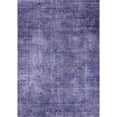 thumbnail image 1 of Ahgly Company Indoor Rectangle Mid-Century Modern Purple Purple Oriental Area Rugs, Swatch Sample, 1 of 6