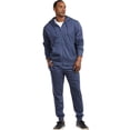 thumbnail image 4 of Men's Lightweight Fleece Joggers Pants with Pockets, Active Sweatpants, Navy-Marl 3XL, 1 Pack, 4 of 4