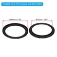 thumbnail image 2 of Unique Bargains 72mm-86mm Step Up Ring with Cleaning Cloth, 2 Pack Camera Lens Filter Adapter Ring, Black, 2 of 6