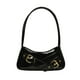 thumbnail image 2 of Bolso de hombro para mujer, de gran capacidad, ligero, para vacaciones y citas. Negro, 2 of 9