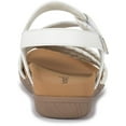 thumbnail image 2 of Baretraps Womens Jalen Faux Leather Ankle Strap Footbed Sandals, 2 of 3