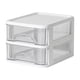 thumbnail image 2 of Baúles de almacenamiento, organizadores de armario y almacenamiento, caja de almacenamiento de escritorio, escritorio con cajón pequeño transparente, mini caja de almacenamiento de plástico, caja de a, 2 of 3