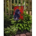 thumbnail image 2 of Carolines Treasures SS4678-FLAG-PARENT Cocker Spaniel Red Green Snowflakes Christmas Flag  multicolor, 2 of 2