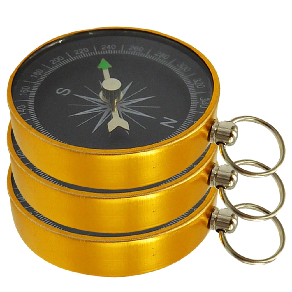 Kiplyki Lightweight Aluminum Compass, Mini Pocket Navigation Tool