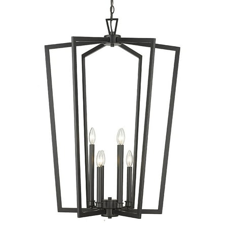 

Millennium Lighting 4526 Lizabeth 6 Light 25 Wide Taper Candle Style Chandelier - Black