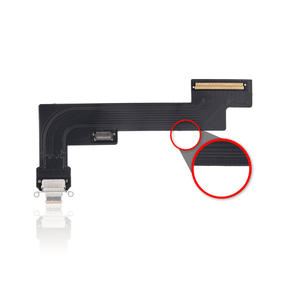 Replacement Charging Port Flex Cable Compatible For iPad Air 4 / 5 (WiFi Version) (Premium) (Rose Gold)