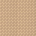 thumbnail image 1 of Ahgly Company Indoor Square Patterned Peru Brown Area Rugs, 7' Square, 1 of 6