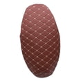 thumbnail image 4 of Fundas universales para asientos de motocicleta, funda de cojín para asiento de motocicleta para scooter Marrón oscuro XXL, 4 of 9