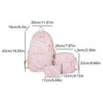 thumbnail image 3 of Lightweight Backpack for Travel Floral Gift Bag Packable Backpack for Travel Lightweight Gift Bag for Women Foldable Backpack for Travel Lightweight Multi Compartment Daypack for, 3 of 7