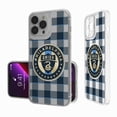 thumbnail image 3 of Philadelphia Union iPhone Plaid Design Clear Case, 3 of 7