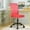 Red, variant on NiamVelo Armless Mesh Office Chair Adjustable Ergonomic Desk Chair with Casters, Mid Back Swivel Rolling Executive Task Chair for Home Office, Black